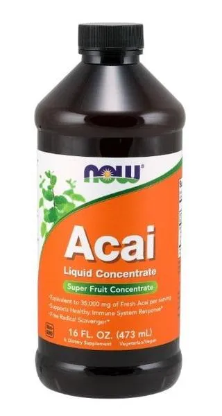 Now Foods Acai-nestemäti 473 ml