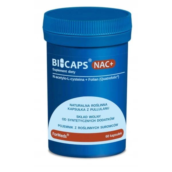 Bicaps nac + n - asetyyli - l - kysteiini folaatti FORMEDS