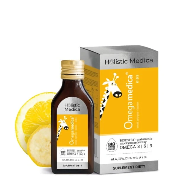 Flc Omegamedica KIDS Sitruuna Banaani 100 ml