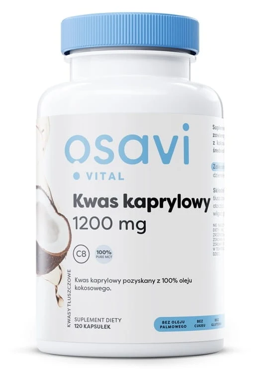 OSAVI Kapryylihappo 600 mg (120 kapselia)