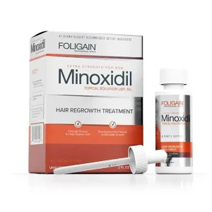 FOLIGAIN Minoksidiili 5% hiusten kasvua parantava hoito miehille kuukauden tarjonta
