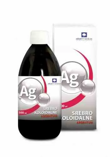 Alter Medica hopeakolloidi 500ml