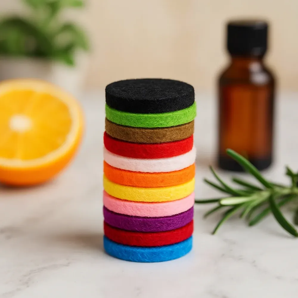 Aromaterapia Diffuuseri Kaulakoru Täyttötyynyt 20mm, 10 Kpl