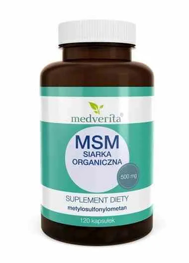 Medverita MSM 500 mg 120 kapselia