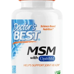 MSM OptiMSM-vegaaninen 180 kapselia Doctor's Best