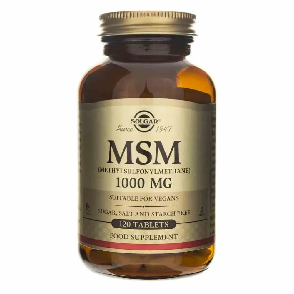 Solgar MSM 1000 mg 120 tablettia