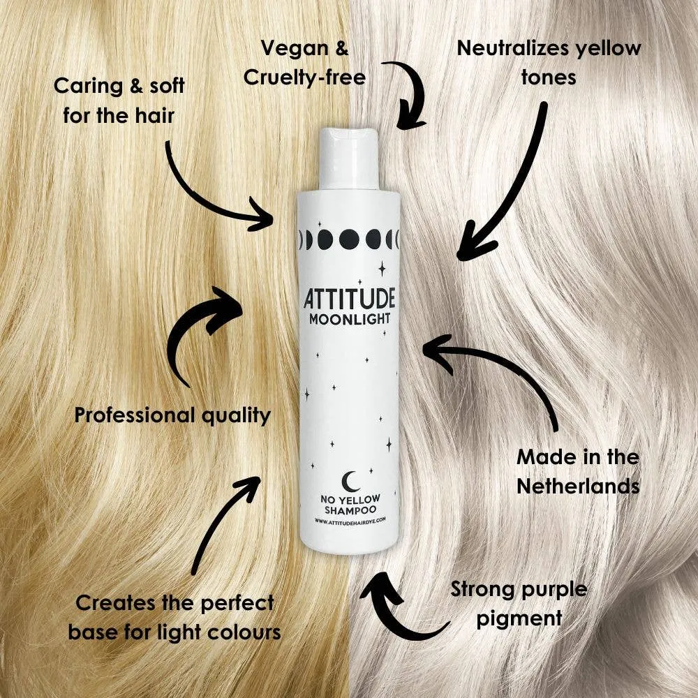 Moonlight No Yellow Shampoo - Attitude Hair Dye