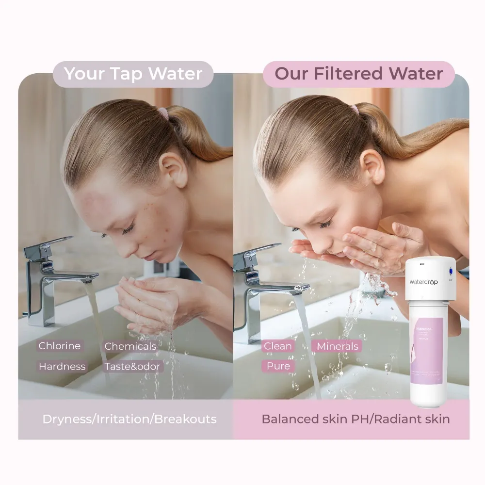 Waterdrop Skincare Water Softening System BFU2 - pehmentää ihoa & hiukset