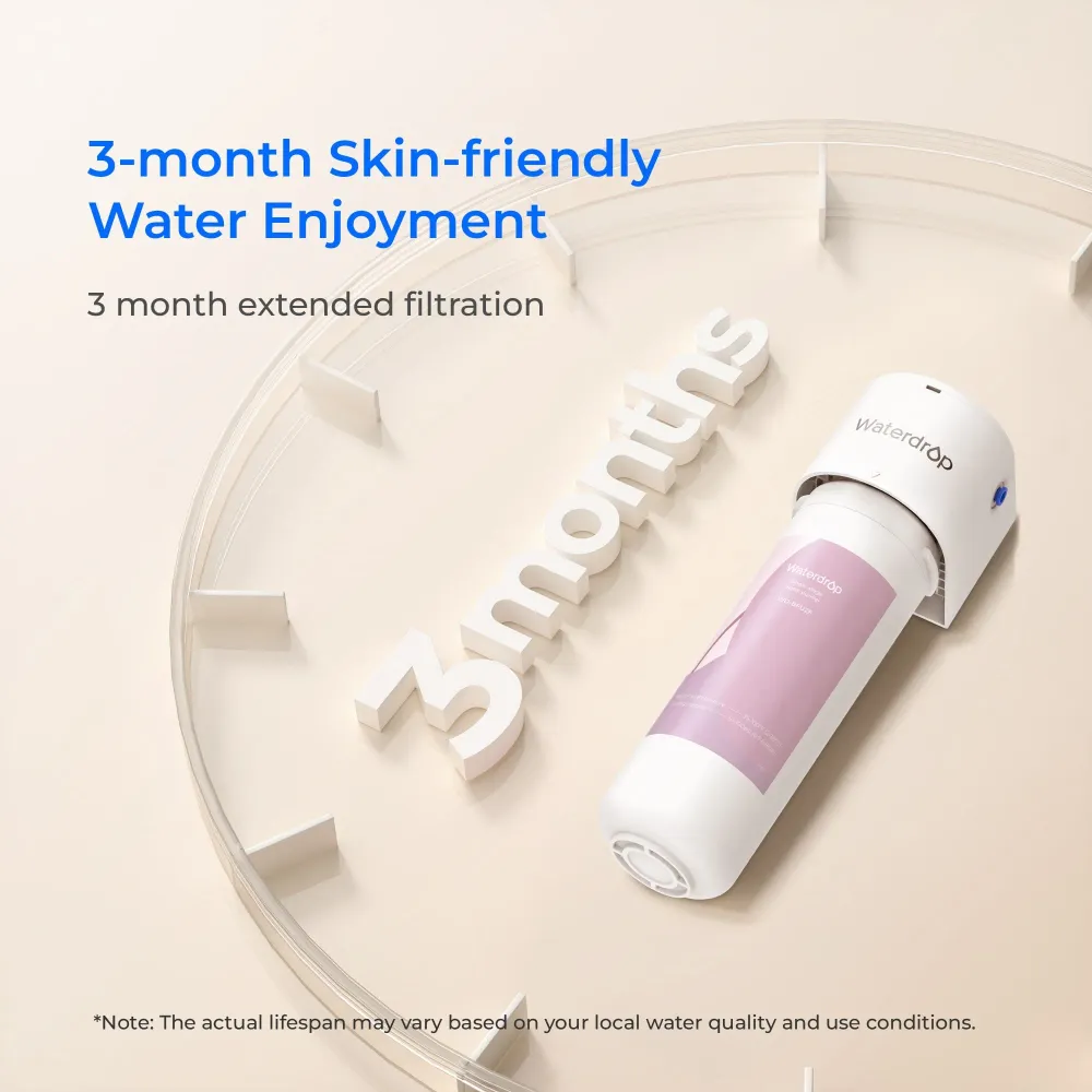 Waterdrop Skincare Water Softening System BFU2 - pehmentää ihoa & hiukset
