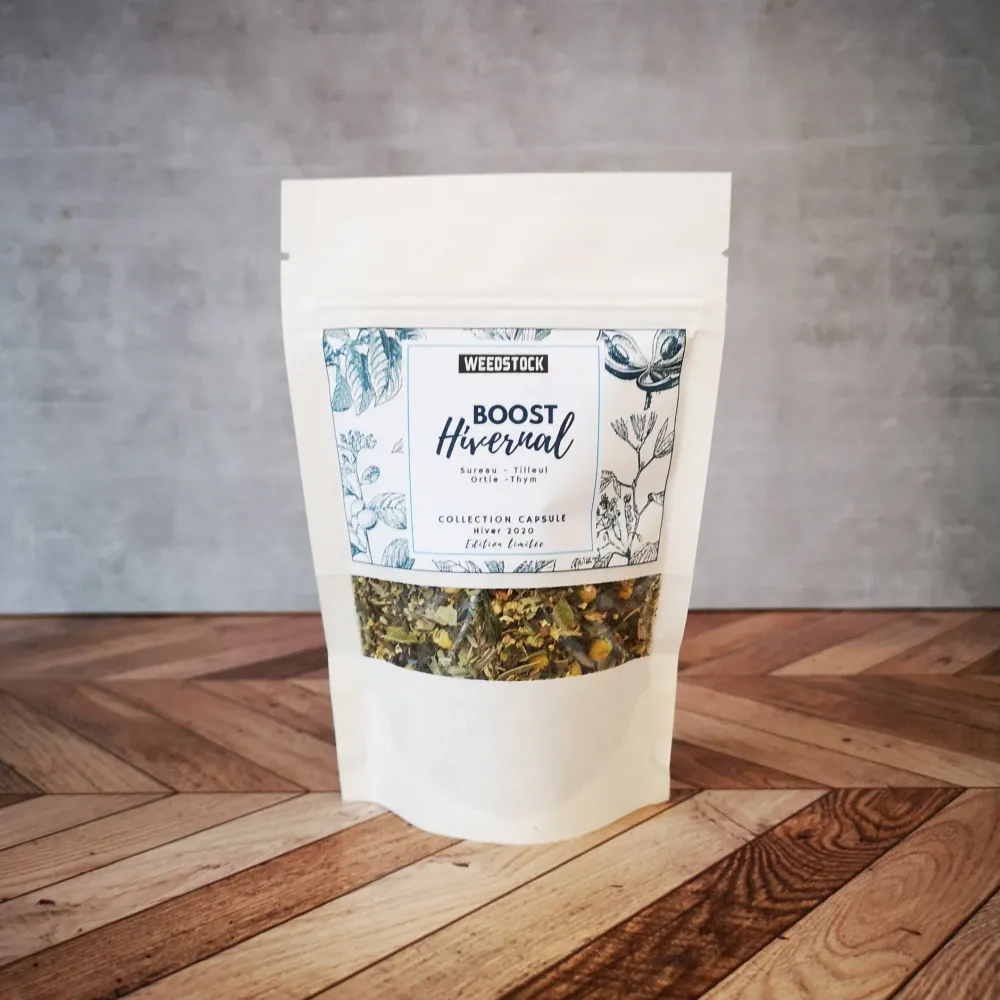 Talven piristysruiske — Rauhoittava yrtti- ja mausteuute WeedStock