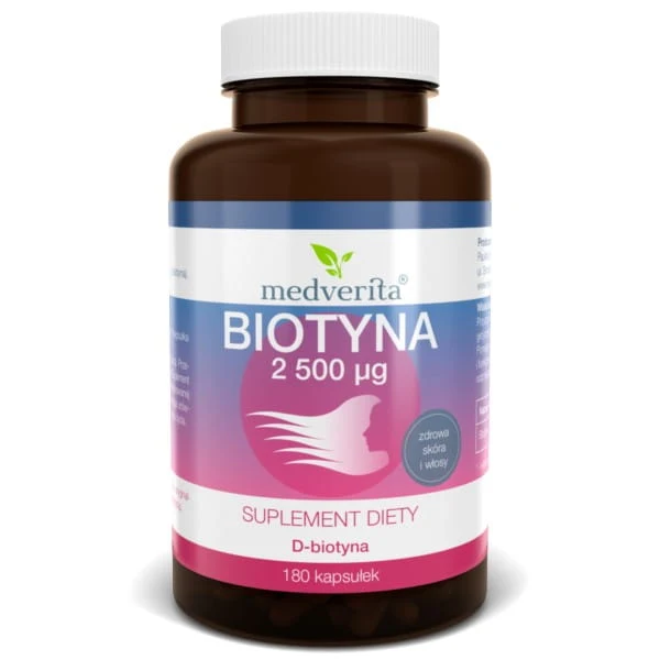 Medverita Biotiini 2500 µg 180 k hiukset iho B7
