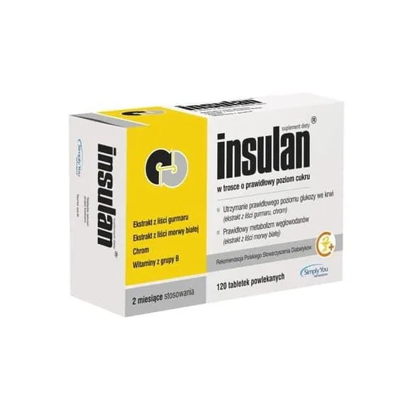 Simply You Insulan 120 tablettia