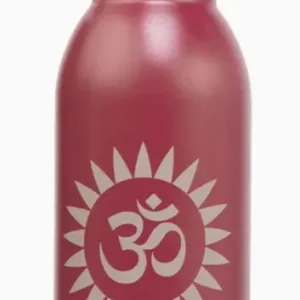 Ruostumattomasta teräksestä valmistettu juomapullo 700 ml - OM Aurinko -kuvio