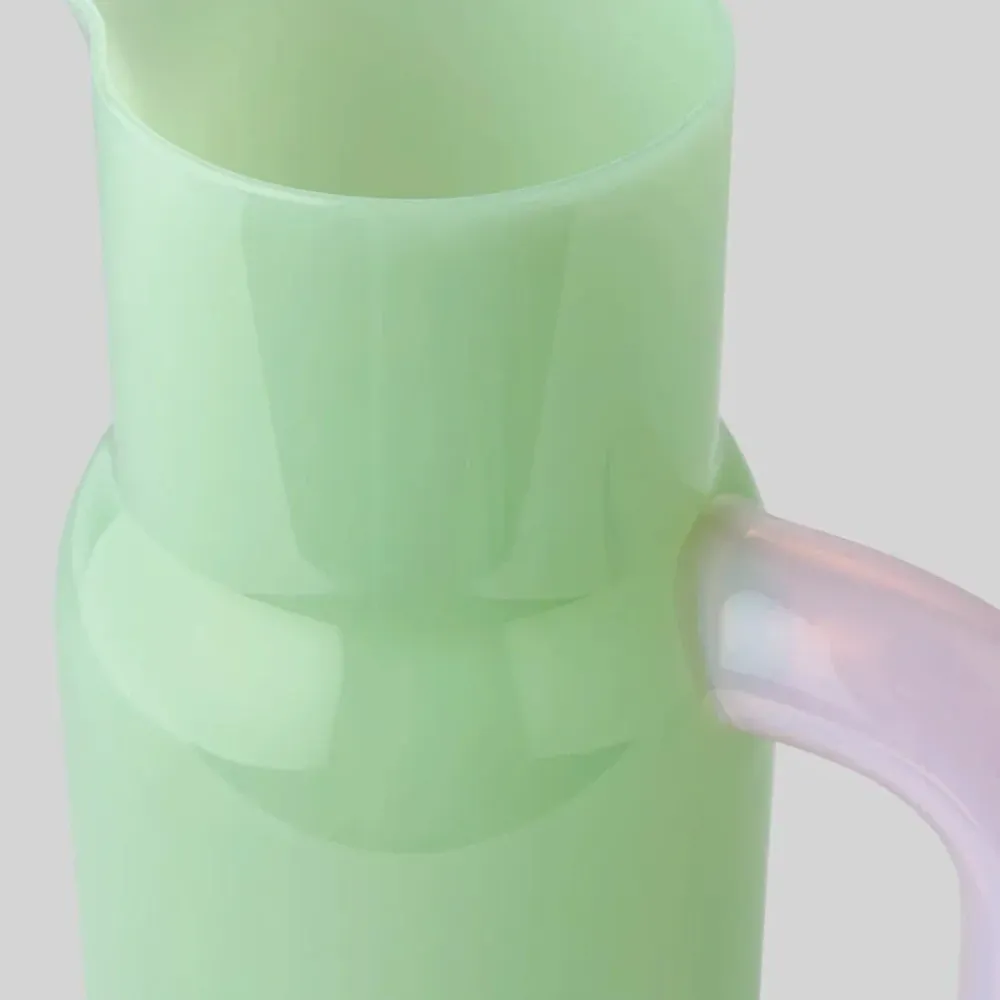 Pitcher Milky Jade/Milky Rose