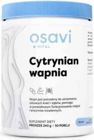 Osavi kalsiumsitraatijauhe 240 g