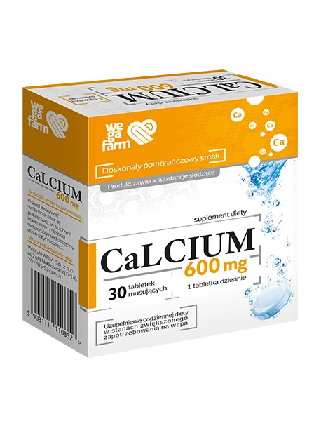WegaFarm Kalsium 600 30 tablettia
