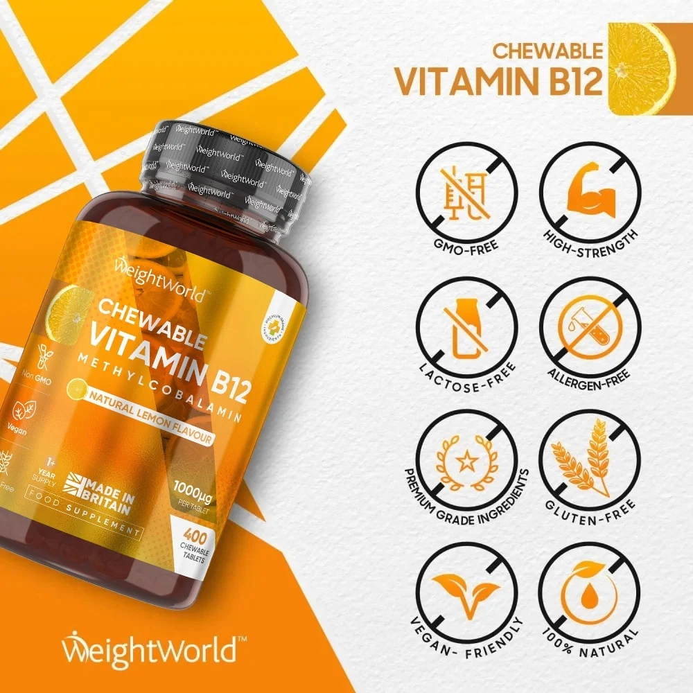 B12-vitamiini purutabletit