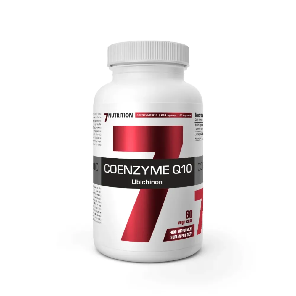 7Nutrition KOENTSYYMI Q10 Ubikinoni 60 kasvikapselia