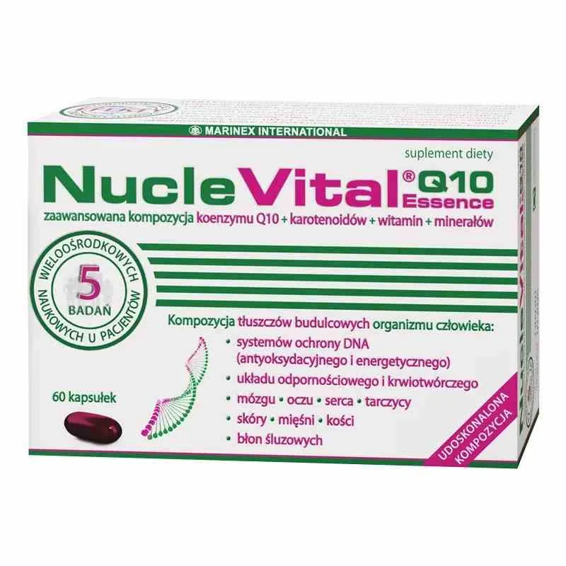 NucleVital ®Q10-ydinaines 60 kapselia