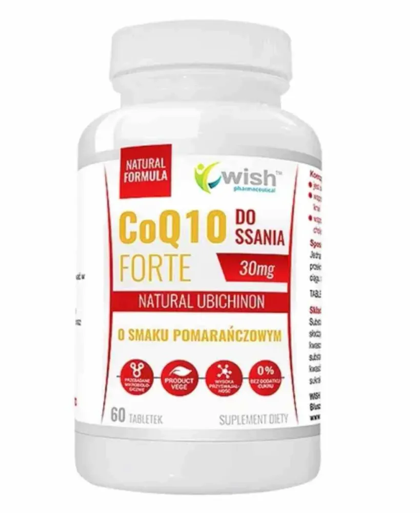 Wish Coenzym Q10 Forte imettäväksi 60 tablettia