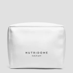 Nutridomen tilava turhamaisuuslaukku ekologisesta nahasta
