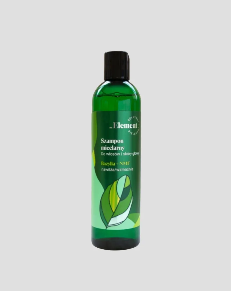 Mikesellarinen shampoo hiuksille ja päänahalle Basilika + NMF elementti