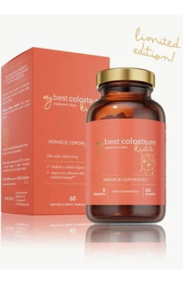 MyBestPharm MyBestColostrum Lapset 60 Mansikka