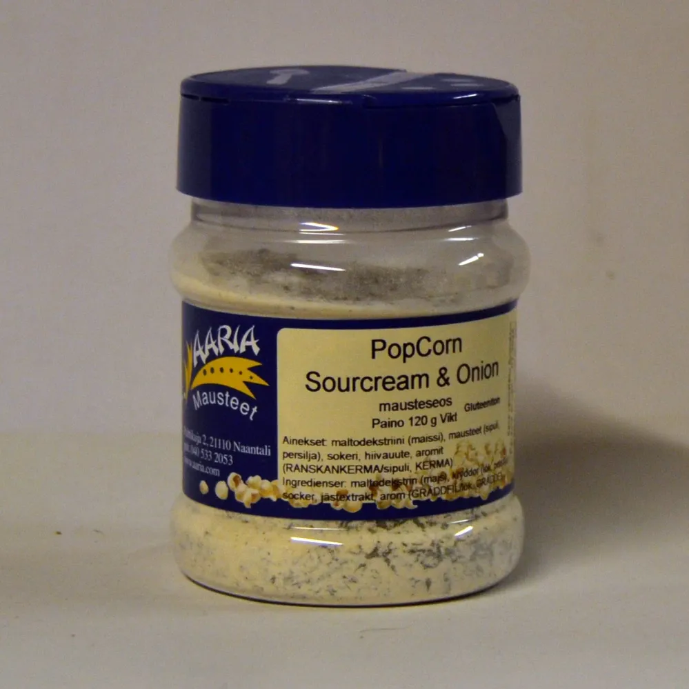 Popcornmauste (popparimauste) Sourcream & Onion 120g