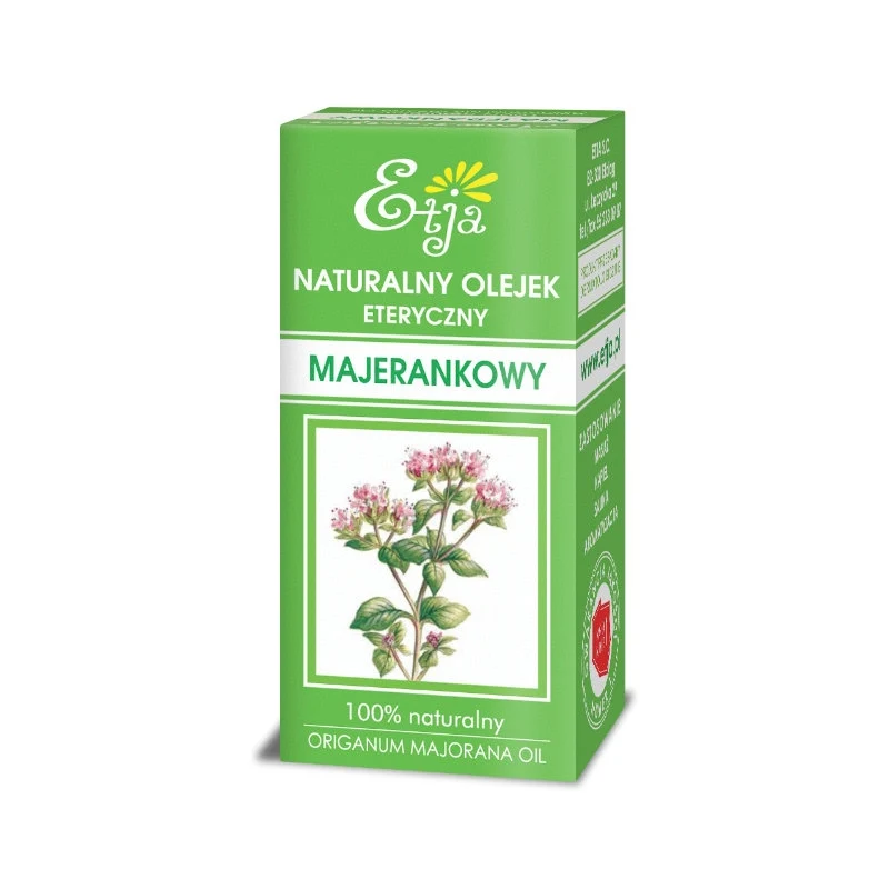 ETJA Luonnollinen eteerinen öljy - Majoraan 10ml
