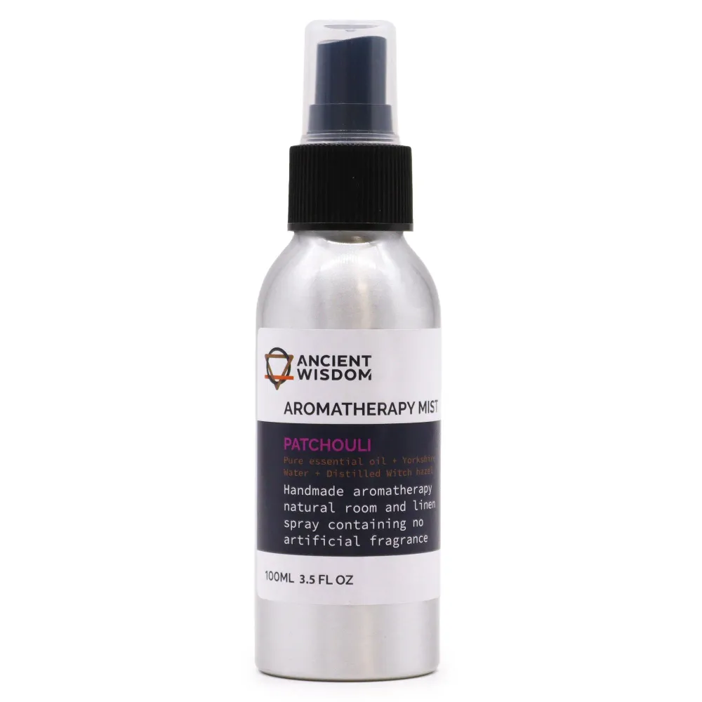 Patchouli-etuöljy huonesuihke 100ml