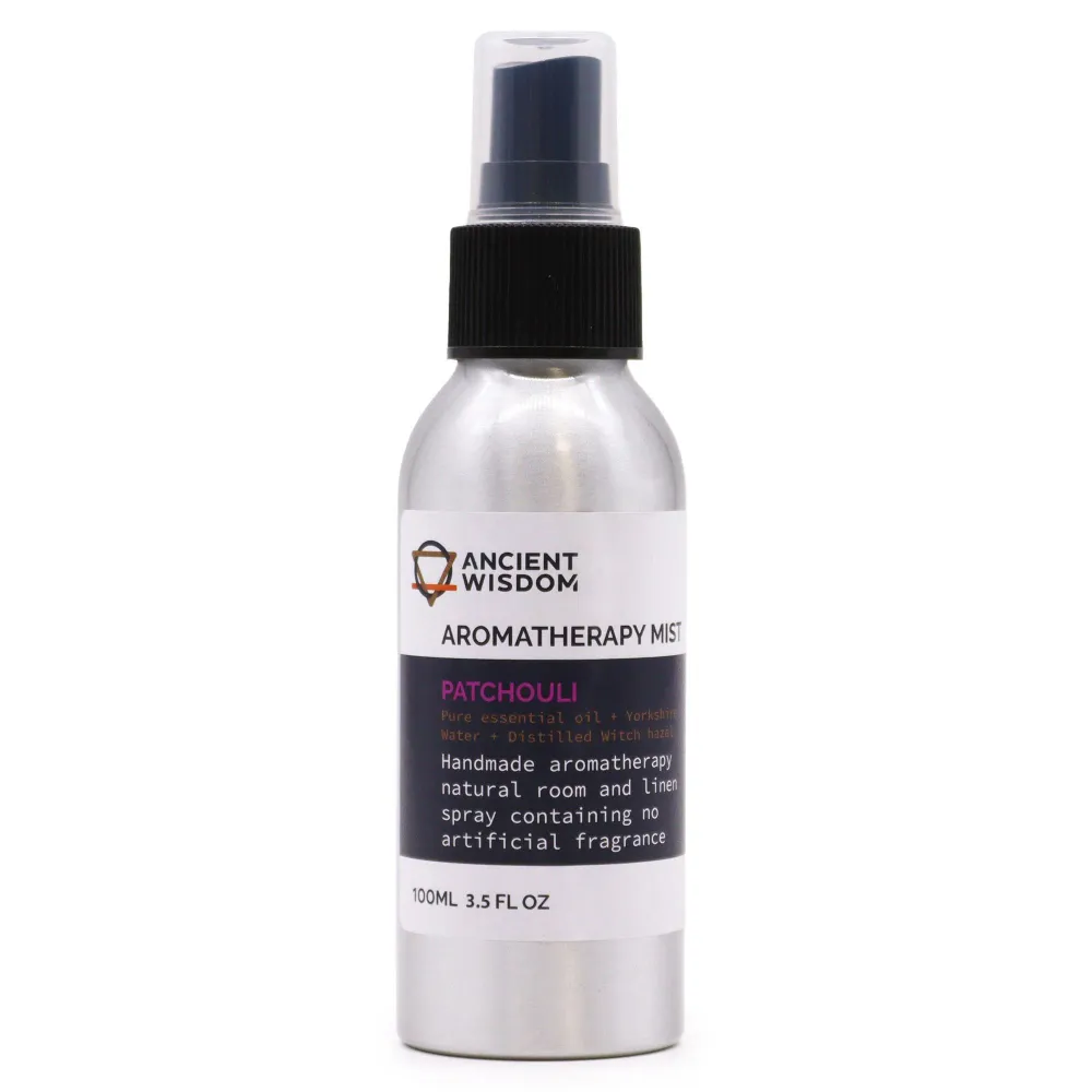 Patchouli-etuöljy huonesuihke 100ml