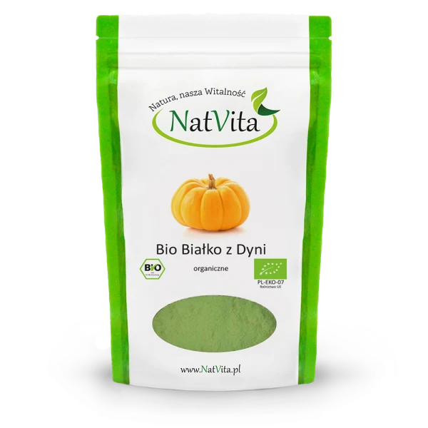 Luomu kurpitsaproteiini 60 % Natvita