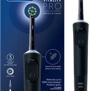 Oral-B Vitality Pro Black -sähköhammasharja, musta