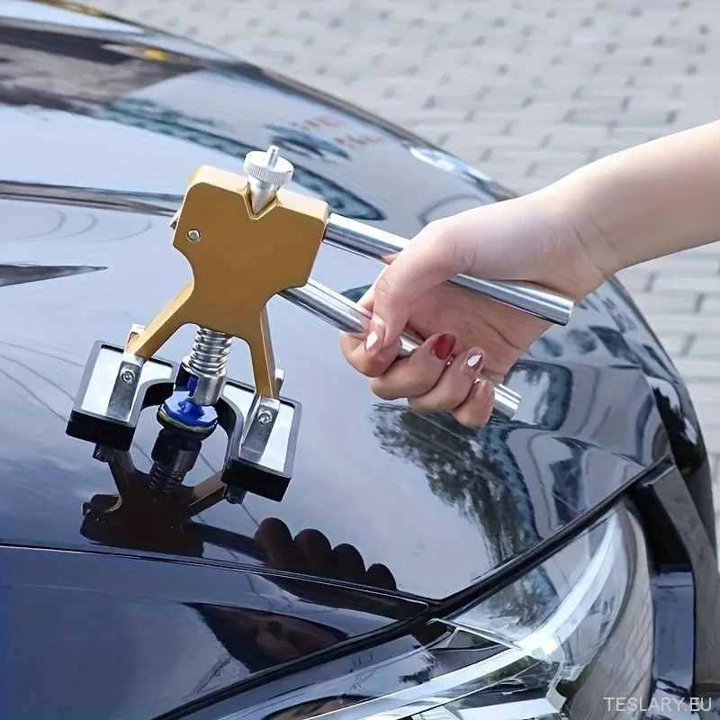 Auton hampaiden korjaustyökalut 23kpl asetettu hammaskorjauspakkaus autojen autojen rungon hampaiden poistopaketit ajoneuv...