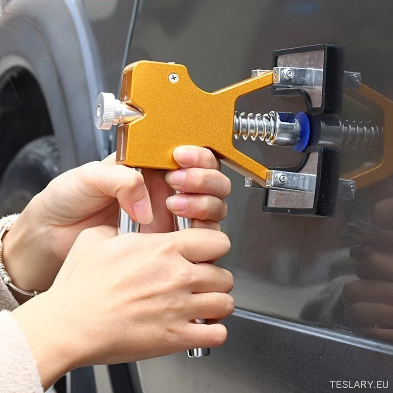 Auton hampaiden korjaustyökalut 23kpl asetettu hammaskorjauspakkaus autojen autojen rungon hampaiden poistopaketit ajoneuv...