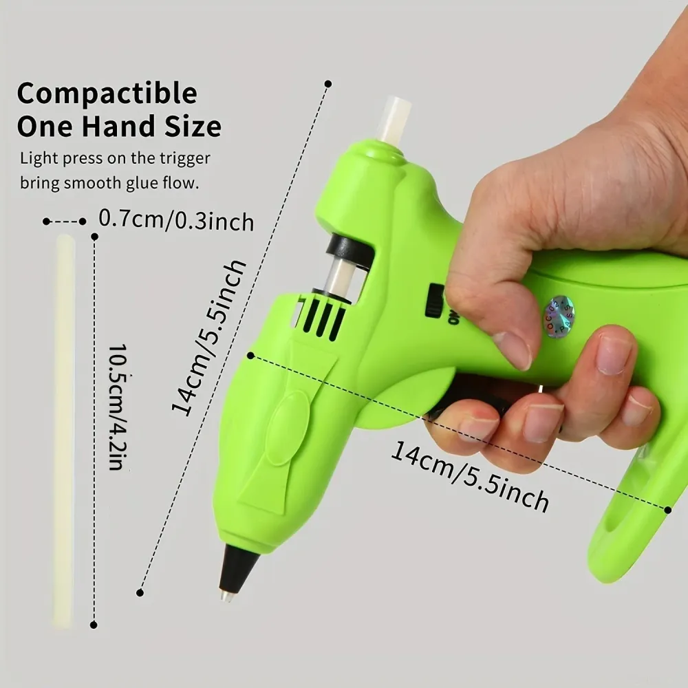 Cordless kuuma sula liima -ase avustamaan autojen korjauksia, USB ladattava 2600mAh