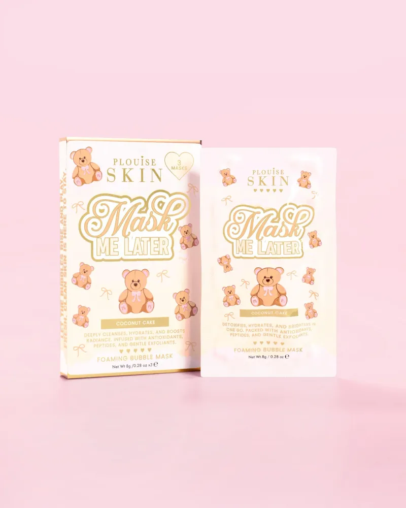 Mask Me Later Bubble Face Mask - Coconut Cake