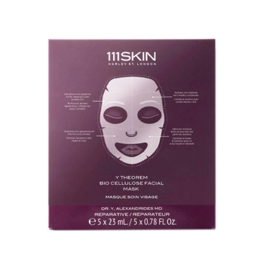 111SKIN Y -lause Bio Selluloosa kasvonaamiolaatikko