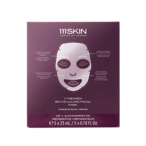 111SKIN Y -lause Bio Selluloosa kasvonaamiolaatikko