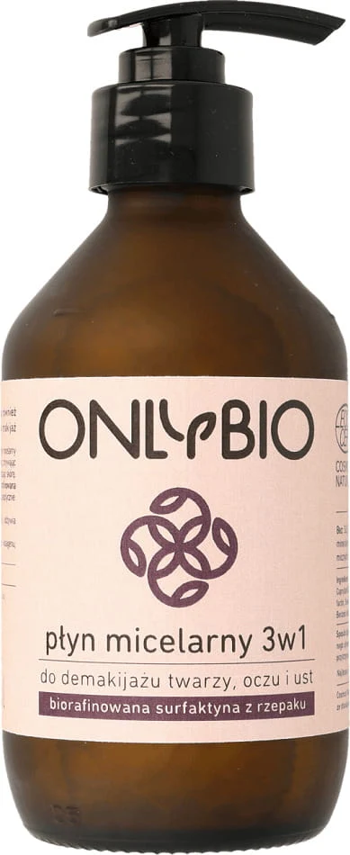 3in1 misellivesipohjainen meikinpoistoaine 250 ml - VAIN LUOMU