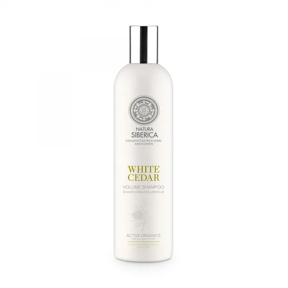 400 ml valkoisen setrin volyymishampoota