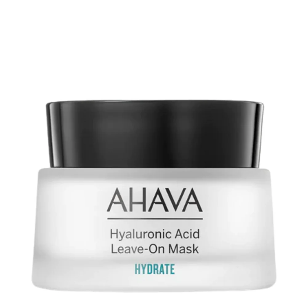 Ahava -hyaluronihappo jättää maskiin
