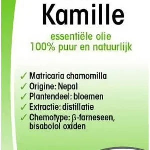 Aito kamomillan eteerinen öljy (kamomilla) LUOMU 5 ml - PHYSALIS