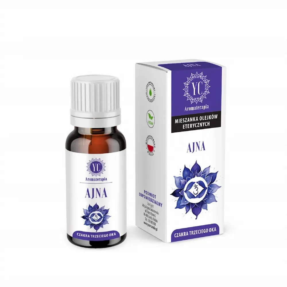 AJNA KOLMAS SILMÄ CHAKRA -SEOS ETERIAALIÖLJY 10 ml - VOTRE BOUGIE