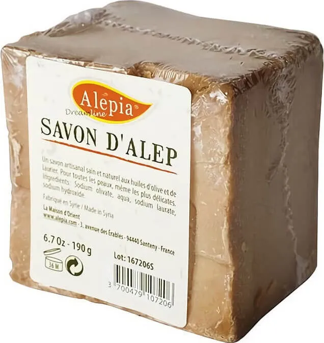 Aleppon saippua 99% oliiviöljyä 190 g - ALEPIA