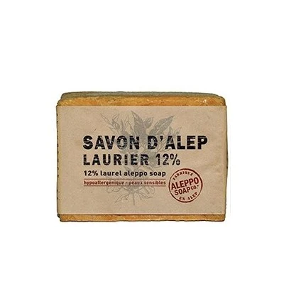 Alepposaippua 12 % laakerinöljyä 200 g TADE