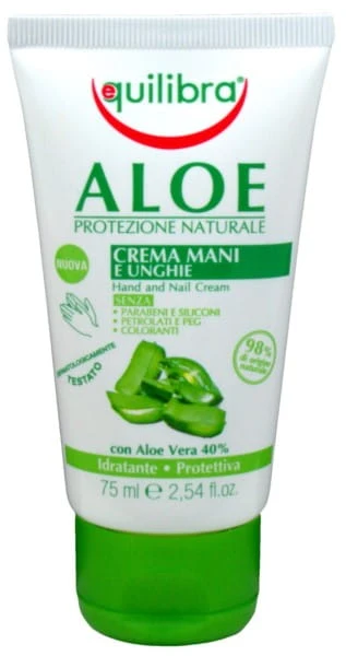 Aloe-käsivoide ja kynnet 75 ml EQUILIBRA