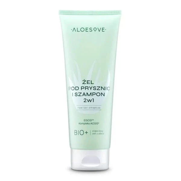 ALOESOVE suihkugeeli ja shampoo 2in1 250 ml