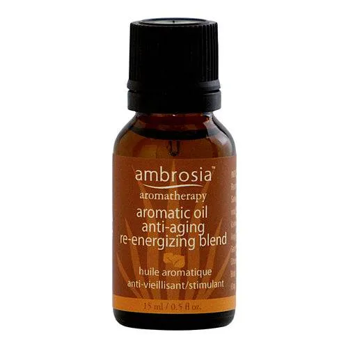 Ambrosian aromaterapia Aromaattinen öljynvastainen ikääntymistä / uudelleen energisoiva sekoitus Ambrosia Aromatherapy