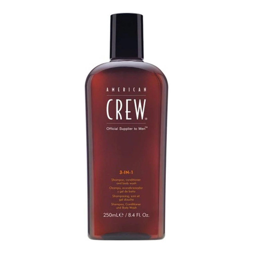 Amerikkalainen miehistö 3--1-shampoo American Crew